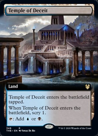 Temple of Deceit (Extended Art) [Theros Beyond Death] | Mega City Incorporated