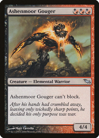 Ashenmoor Gouger [Shadowmoor] | Mega City Incorporated