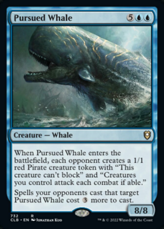 Pursued Whale [Commander Legends: Battle for Baldur's Gate] | Mega City Incorporated