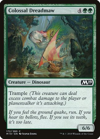 Colossal Dreadmaw [Core Set 2019] | Mega City Incorporated