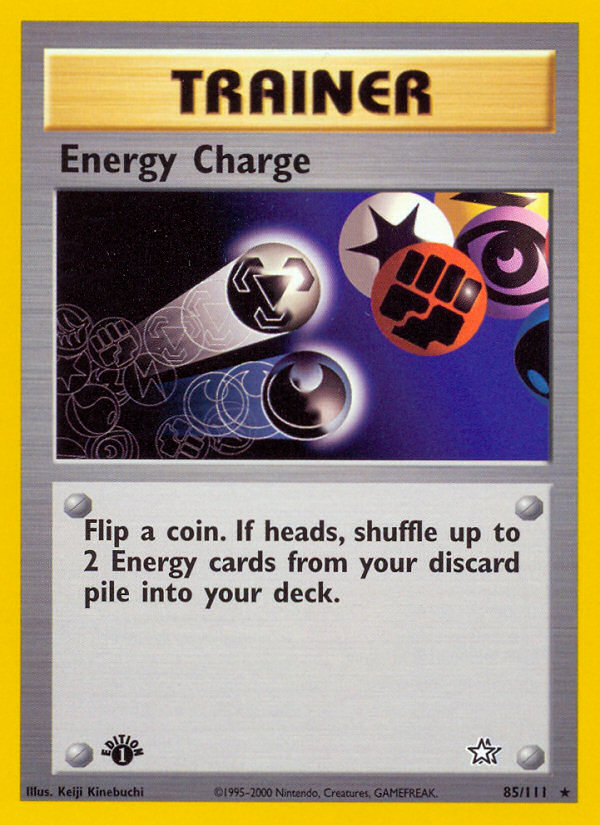 Energy Charge (85/111) [Neo Genesis 1st Edition] | Mega City Incorporated