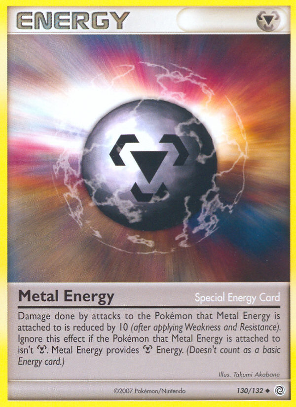 Metal Energy (130/132) [Diamond & Pearl: Secret Wonders] | Mega City Incorporated