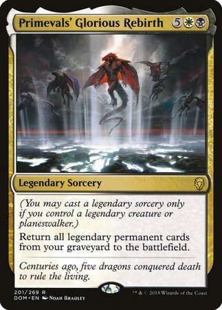 Primevals' Glorious Rebirth [Dominaria] | Mega City Incorporated