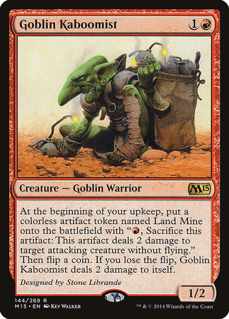 Goblin Kaboomist [Magic 2015] | Mega City Incorporated