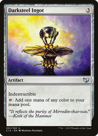 Darksteel Ingot [Commander 2015] | Mega City Incorporated