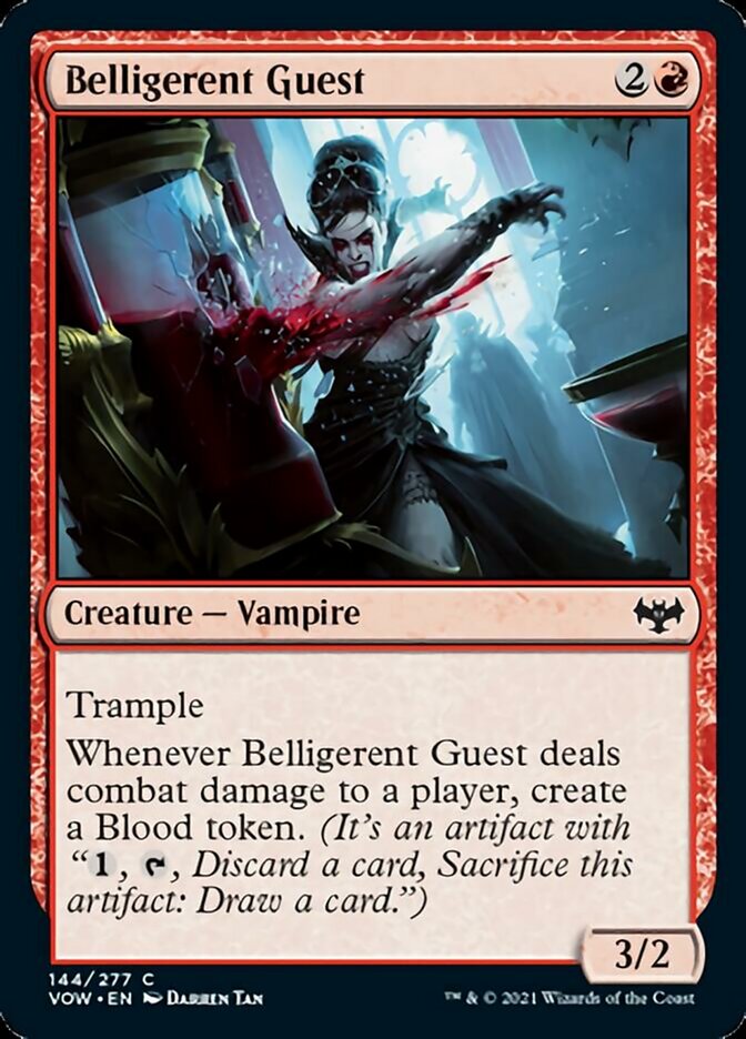 Belligerent Guest [Innistrad: Crimson Vow] | Mega City Incorporated