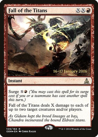 Fall of the Titans [Oath of the Gatewatch Promos] | Mega City Incorporated