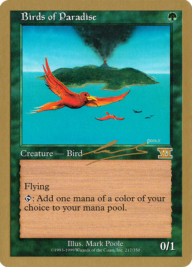 Birds of Paradise (Nicolas Labarre) [World Championship Decks 2000] | Mega City Incorporated