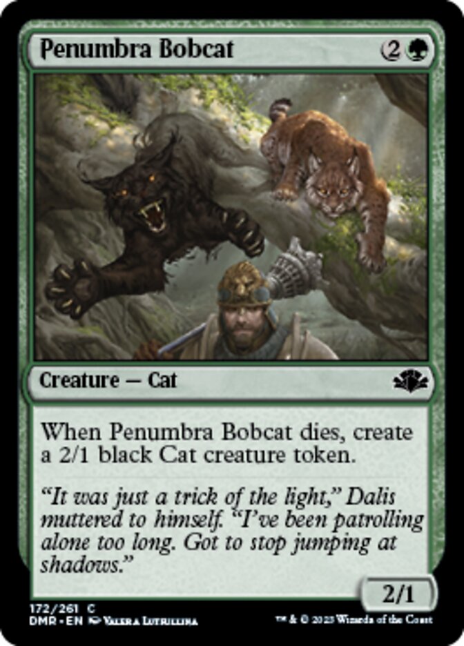 Penumbra Bobcat [Dominaria Remastered] | Mega City Incorporated