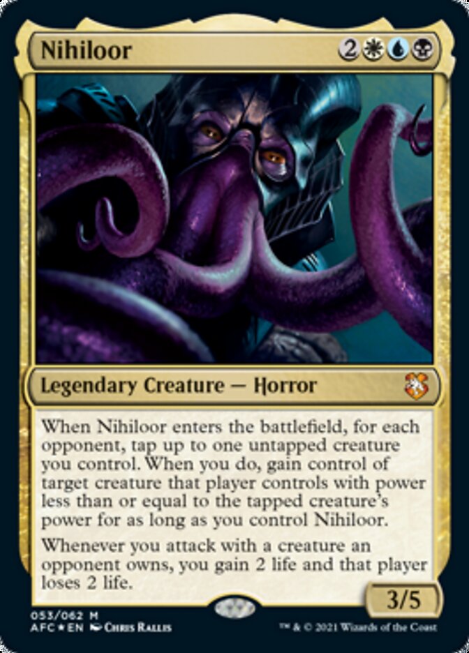 Nihiloor [Dungeons & Dragons: Adventures in the Forgotten Realms Commander] | Mega City Incorporated