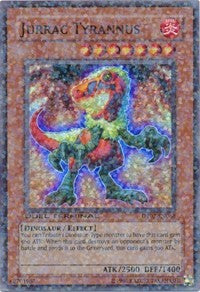 Jurrac Tyrannus [DT02-EN068] Super Rare | Mega City Incorporated