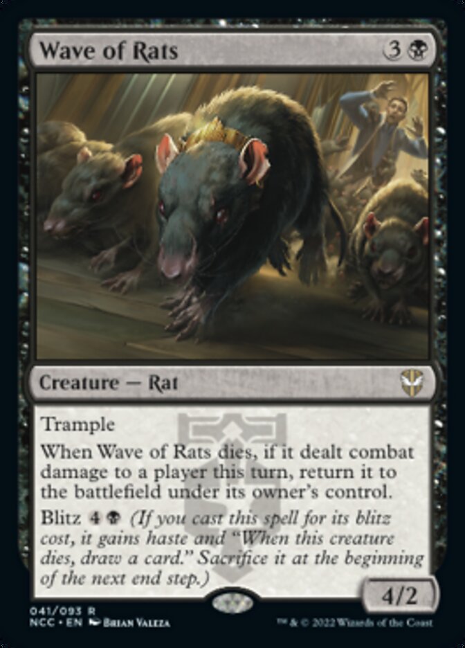 Wave of Rats [Streets of New Capenna Commander] | Mega City Incorporated