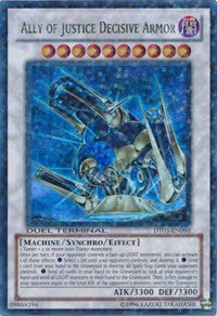 Ally of Justice Decisive Armor [DT03-EN090] Ultra Rare | Mega City Incorporated