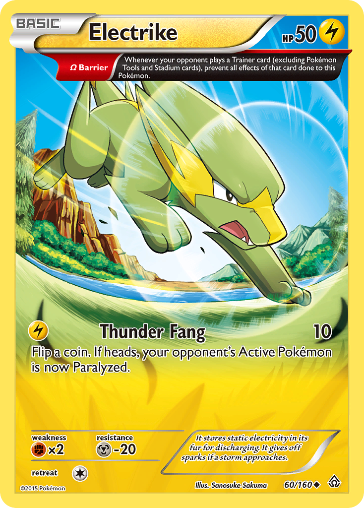 Electrike (60/160) [XY: Primal Clash] | Mega City Incorporated