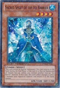 Sacred Spirit of the Ice Barrier [DT04-EN034] Common | Mega City Incorporated