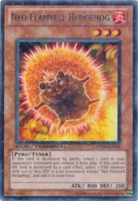 Neo Flamvell Hedgehog [DT04-EN062] Rare | Mega City Incorporated