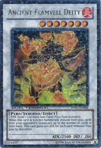 Ancient Flamvell Deity [DT04-EN088] Ultra Rare | Mega City Incorporated