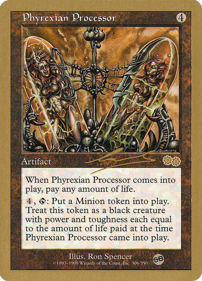 Phyrexian Processor (Nicolas Labarre) (SB) [World Championship Decks 2000] | Mega City Incorporated