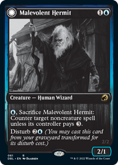 Malevolent Hermit // Benevolent Geist [Innistrad: Double Feature] | Mega City Incorporated