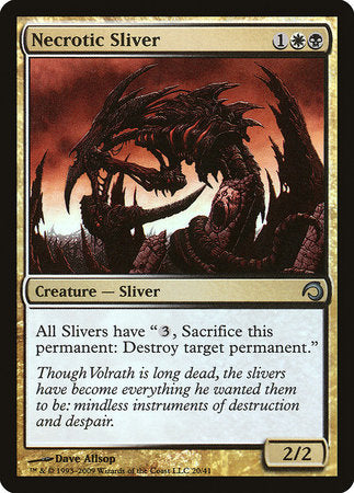 Necrotic Sliver [Premium Deck Series: Slivers] | Mega City Incorporated