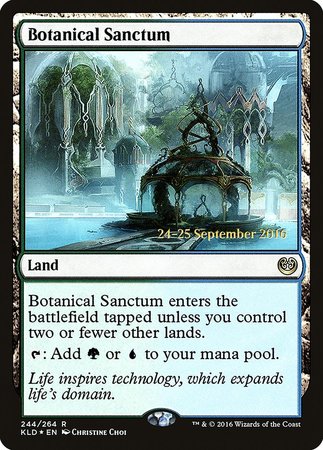 Botanical Sanctum [Kaladesh Promos] | Mega City Incorporated