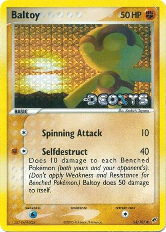 Baltoy (53/107) (Stamped) [EX: Deoxys] | Mega City Incorporated