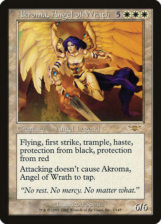 Akroma, Angel of Wrath [Legions] | Mega City Incorporated