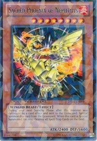 Sacred Phoenix of Nephthys [DT06-EN009] Rare | Mega City Incorporated