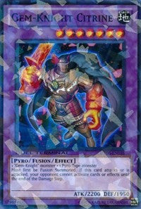 Gem-Knight Citrine [DT06-EN035] Super Rare | Mega City Incorporated