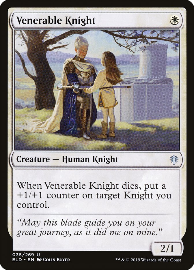 Venerable Knight [Throne of Eldraine] | Mega City Incorporated