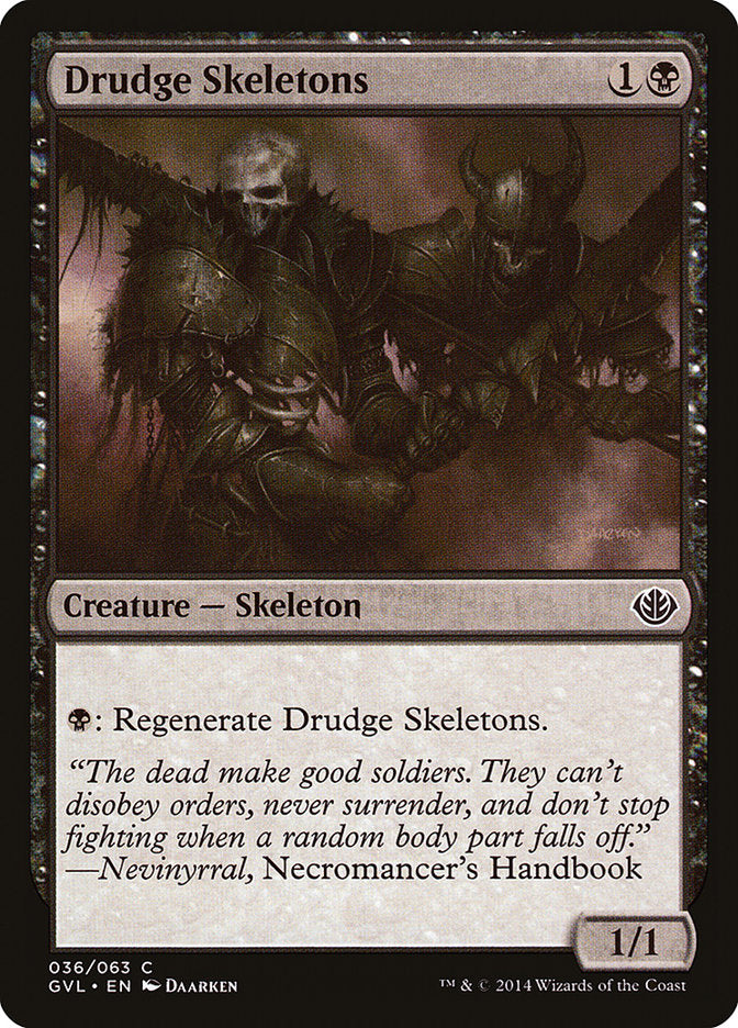 Drudge Skeletons (Garruk vs. Liliana) [Duel Decks Anthology] | Mega City Incorporated