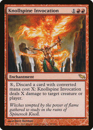 Knollspine Invocation [Shadowmoor] | Mega City Incorporated