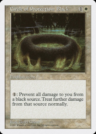 Circle of Protection: Black [Fifth Edition] | Mega City Incorporated