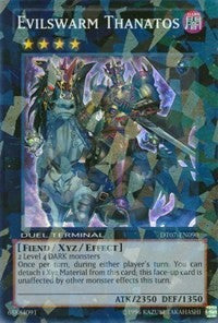 Evilswarm Thanatos [DT07-EN090] Super Rare | Mega City Incorporated