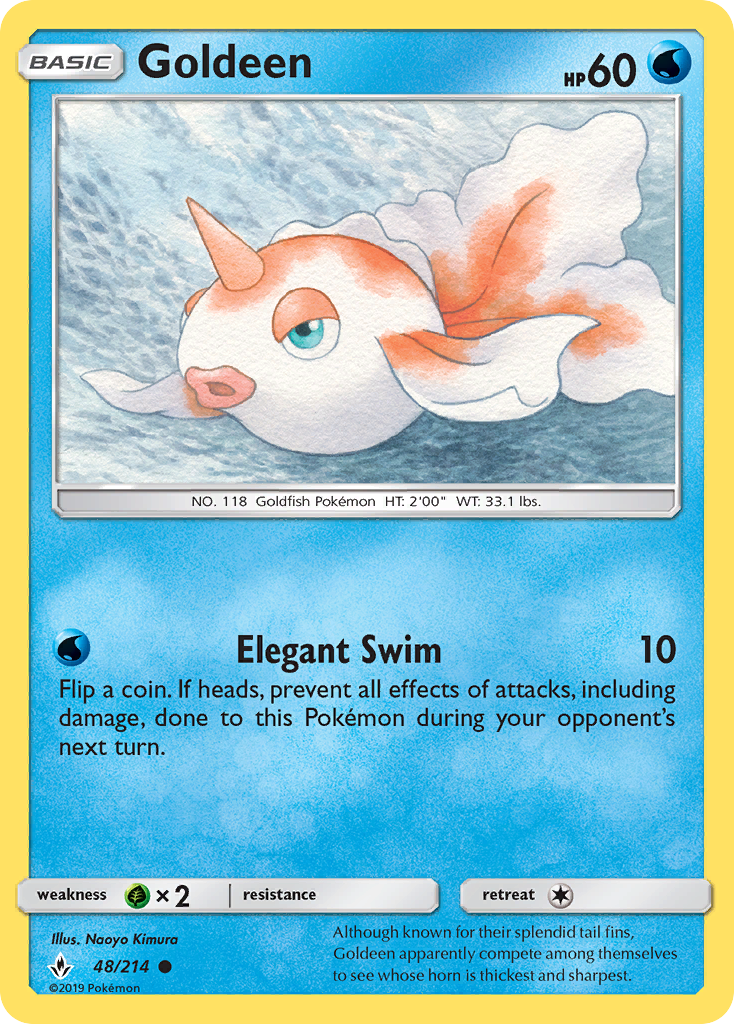 Goldeen (48/214) [Sun & Moon: Unbroken Bonds] | Mega City Incorporated