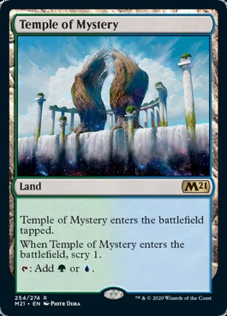 Temple of Mystery [Core Set 2021] | Mega City Incorporated