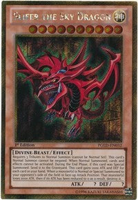 Slifer the Sky Dragon [PGLD-EN032] Gold Secret Rare | Mega City Incorporated