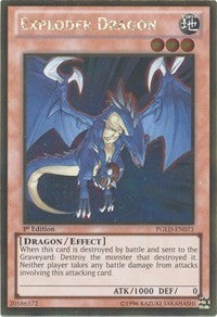 Exploder Dragon [PGLD-EN071] Gold Rare | Mega City Incorporated