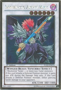 Blackwing Armed Wing [PGLD-EN078] Gold Rare | Mega City Incorporated