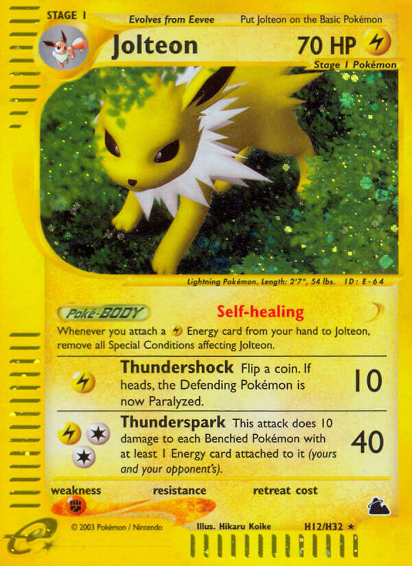 Jolteon (H12/H32) [Skyridge] | Mega City Incorporated