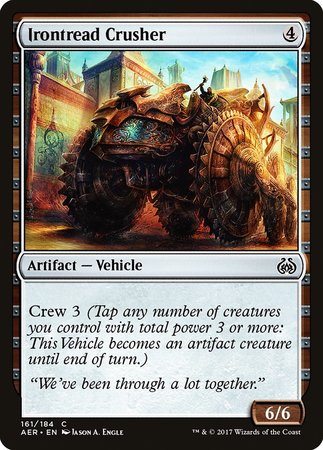 Irontread Crusher [Aether Revolt] | Mega City Incorporated