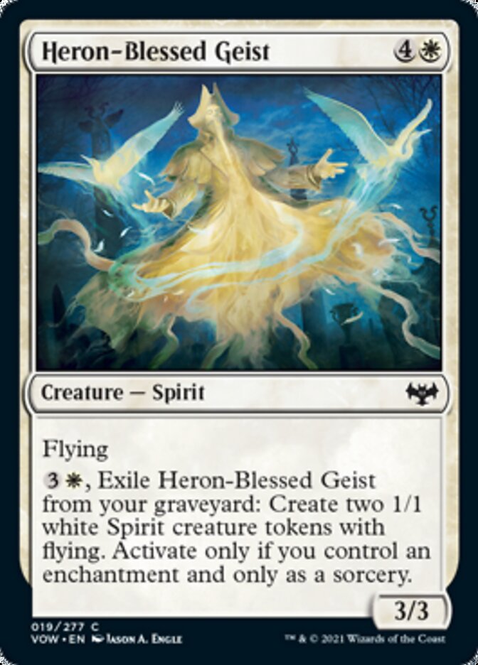 Heron-Blessed Geist [Innistrad: Crimson Vow] | Mega City Incorporated