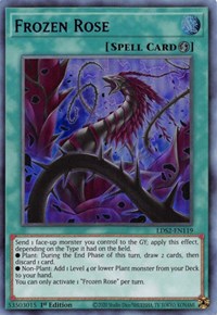 Frozen Rose (Blue) [LDS2-EN119] Ultra Rare | Mega City Incorporated