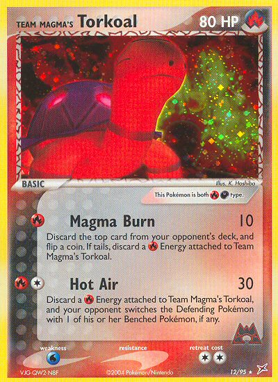 Team Magma's Torkoal (12/95) [EX: Team Magma vs Team Aqua] | Mega City Incorporated