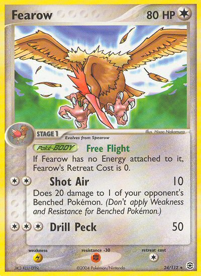 Fearow (24/112) [EX: FireRed & LeafGreen] | Mega City Incorporated