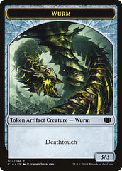 Wurm (032/036) // Goat Double-sided Token [Commander 2014 Tokens] | Mega City Incorporated