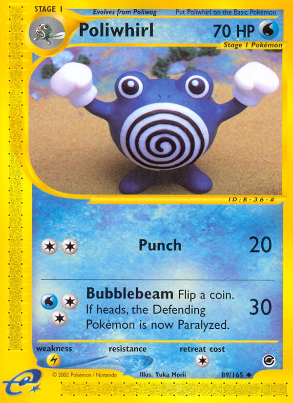 Poliwhirl (89/165) [Expedition: Base Set] | Mega City Incorporated