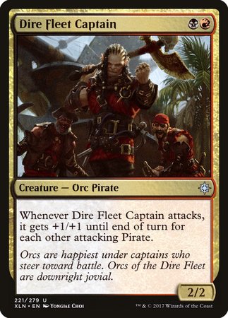 Dire Fleet Captain [Ixalan] | Mega City Incorporated