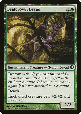 Leafcrown Dryad [Theros] | Mega City Incorporated