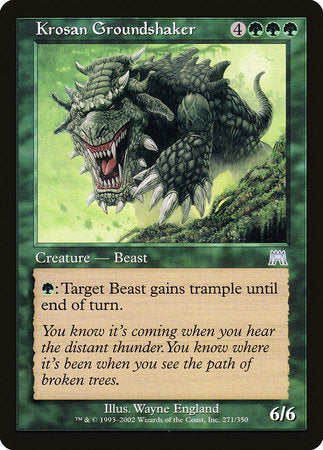 Krosan Groundshaker [Onslaught] | Mega City Incorporated